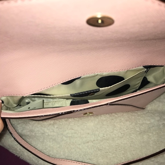 Light Pink Crossbody Kate Spade Purse - Picture 3 of 4